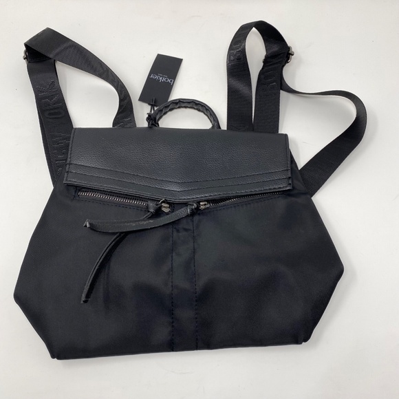 NWT Botkier Trigger Mini Nylon Backpack - Black 90s Y2K Style main image 8